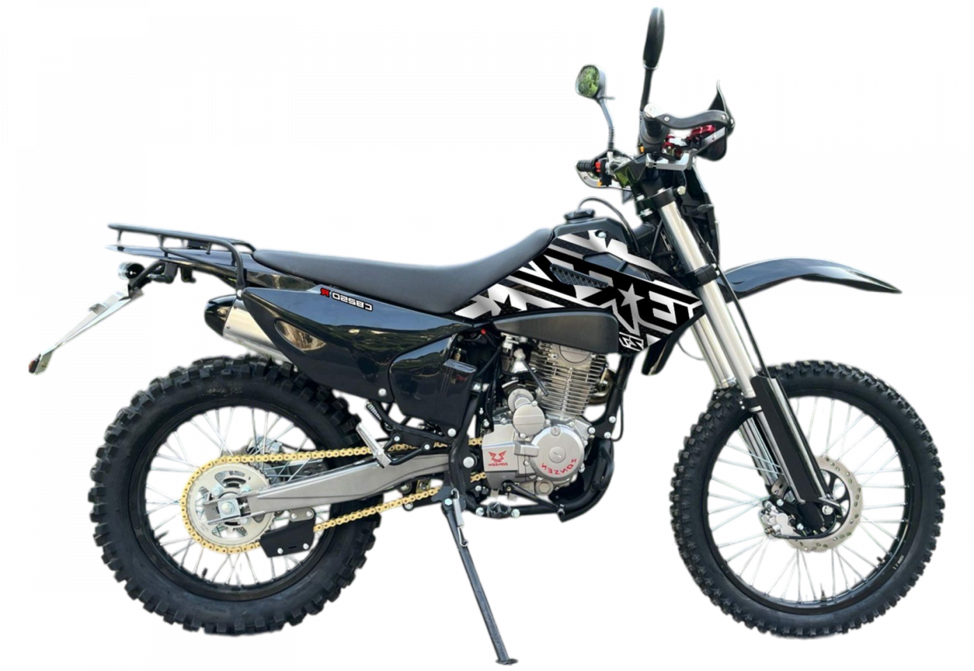 Мотоцикл внедорожный BRZ Z7 CB250