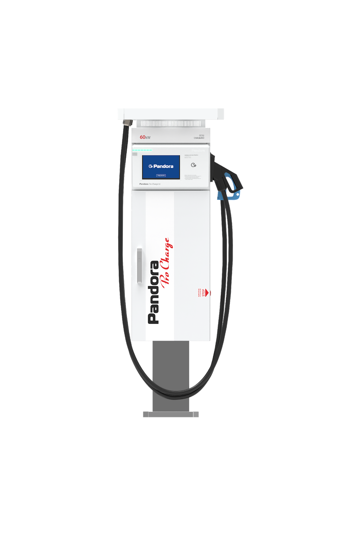 Зарядная станция для электромобилей Pandora Pro Charge 80 CCS2 + CHAdeMO