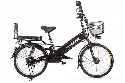 Велогибрид GREEN CITY e-ALFA GL