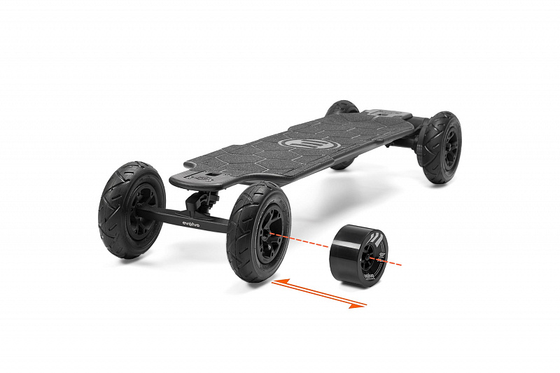 Электроскейт Evolve GTR 2 Carbon 2в1